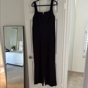 Express Black Jumpsuit Minimalist Design